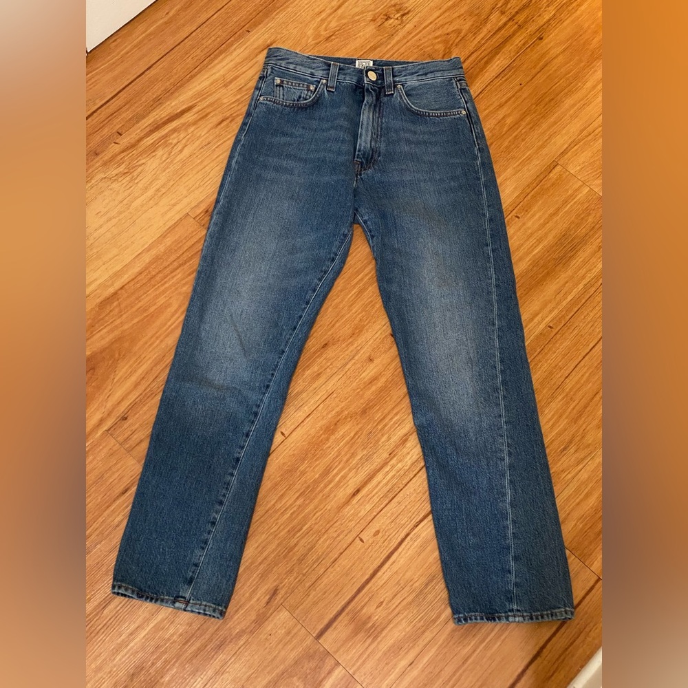 Toteme Twisted seam denim